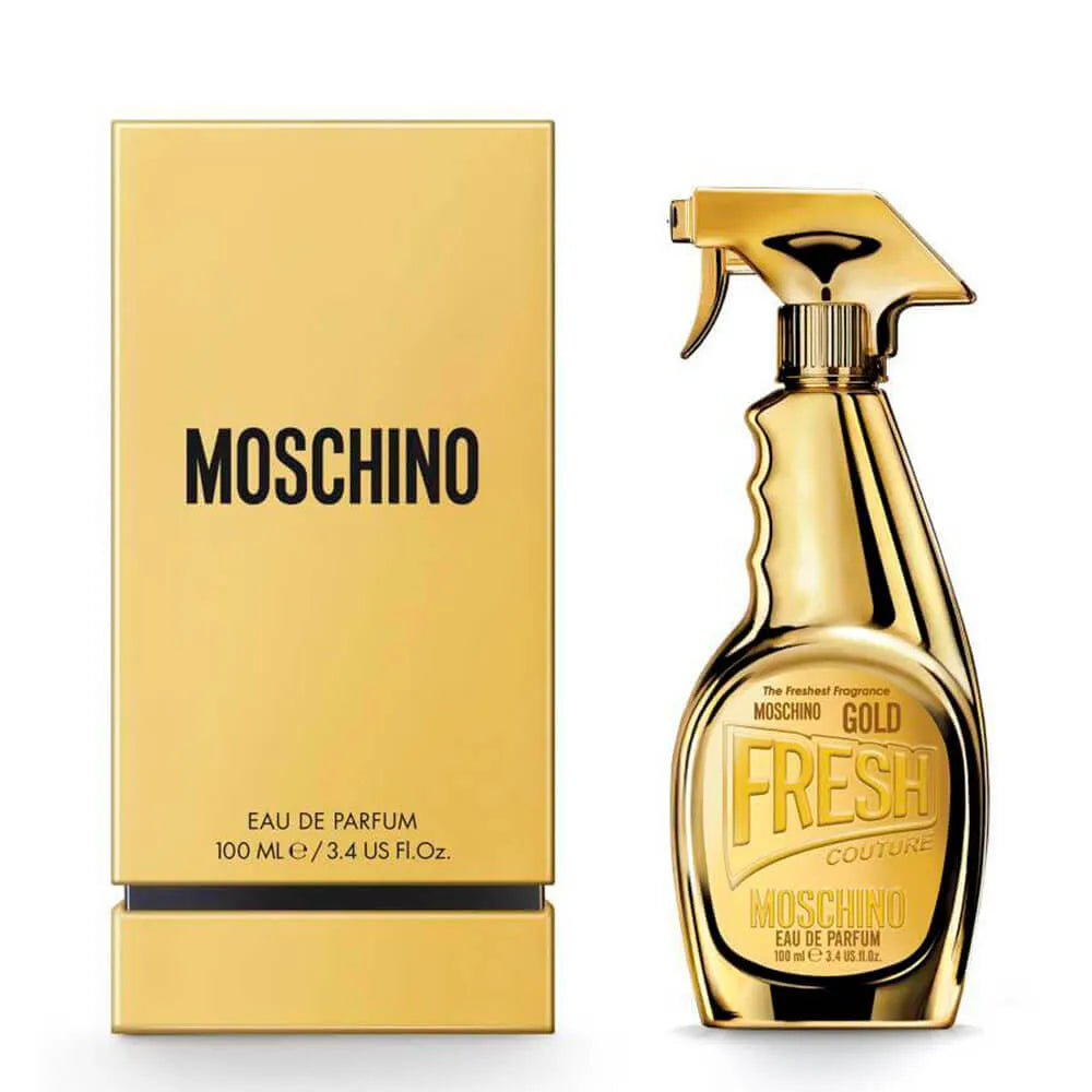 Gold Fresh Couture Moschino